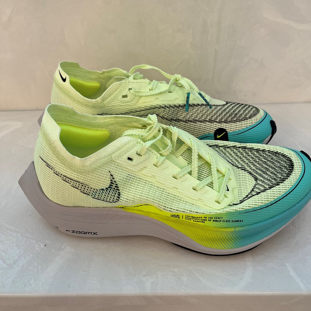 Women's Nike Zoomx Vaporfly Next% 2 Fast Pack 2021 - Cu4123-700 Barely Volt Sz 8